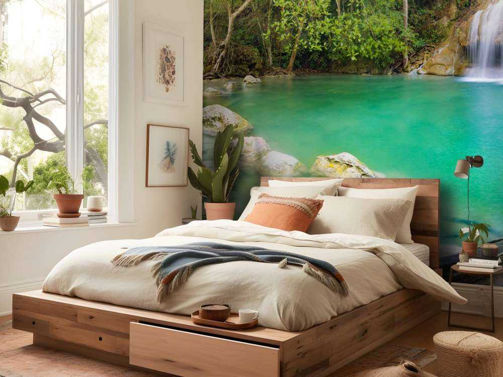 Mooie waterval in Thailand