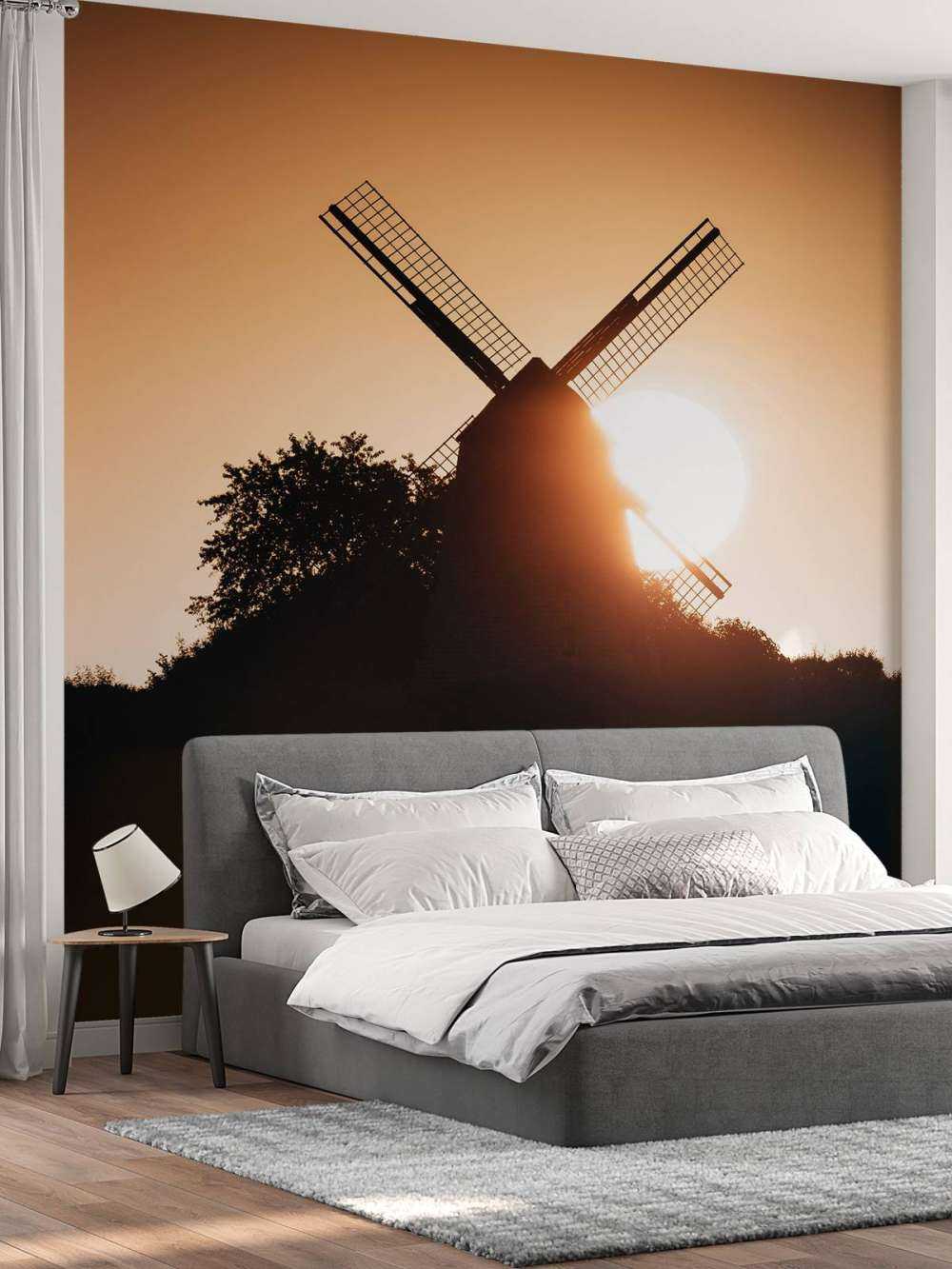 Zonsopkomst tijdens de zomer