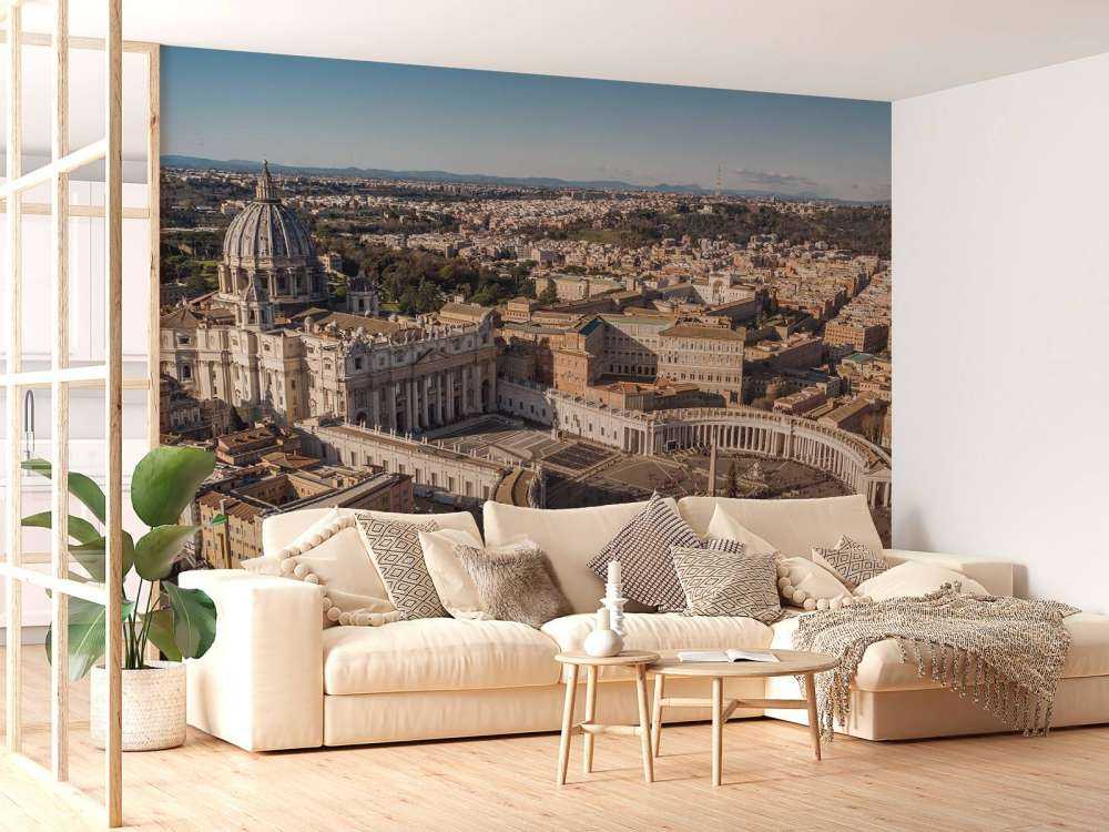 Vaticaanstad met kerst