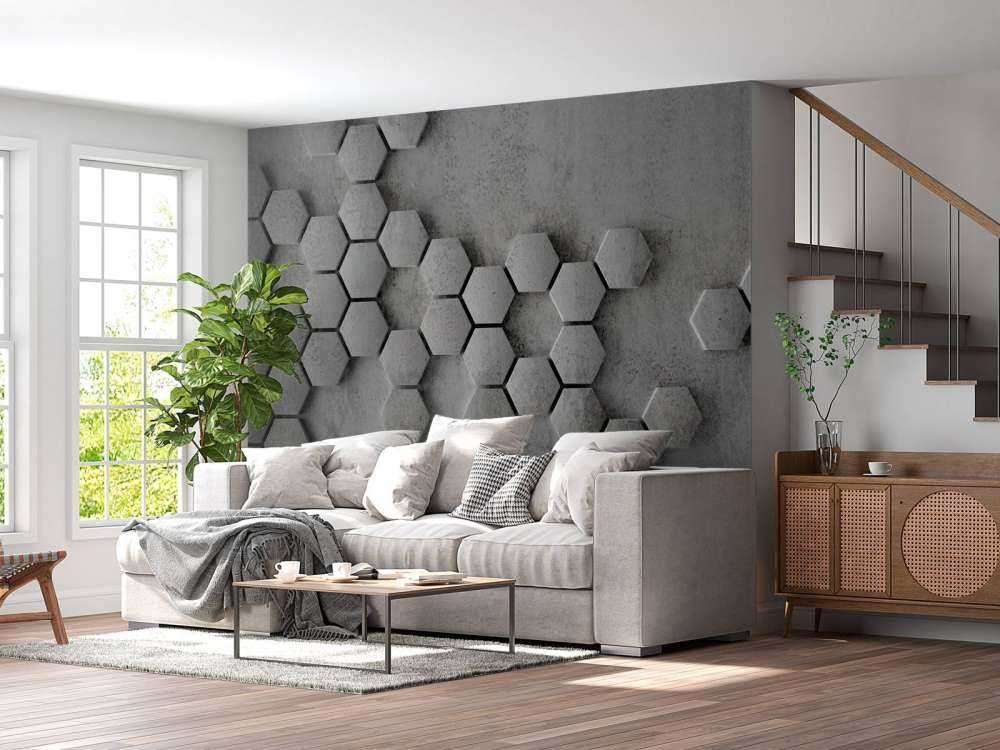 Moderne hexagons