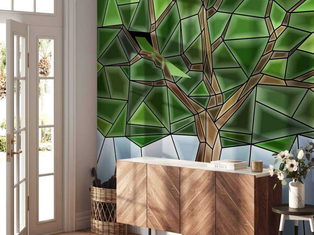 Mozaïek van een boom