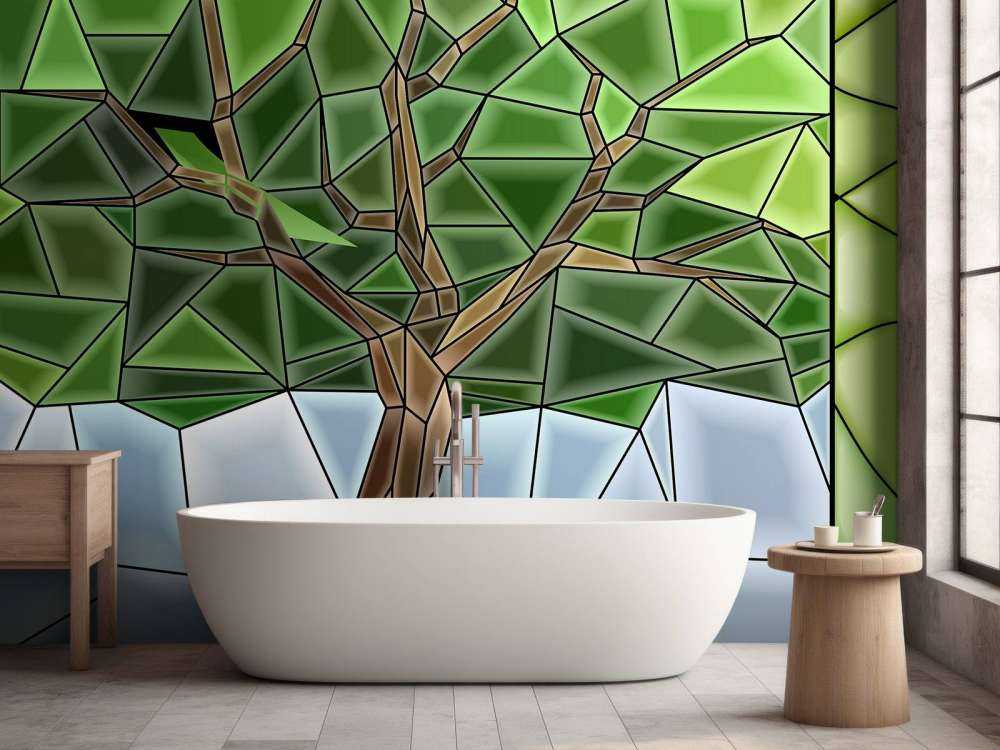 Mozaïek van een boom