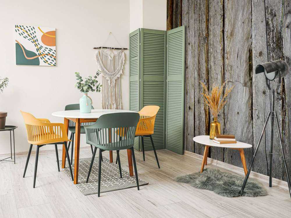 Oude verweerde balken