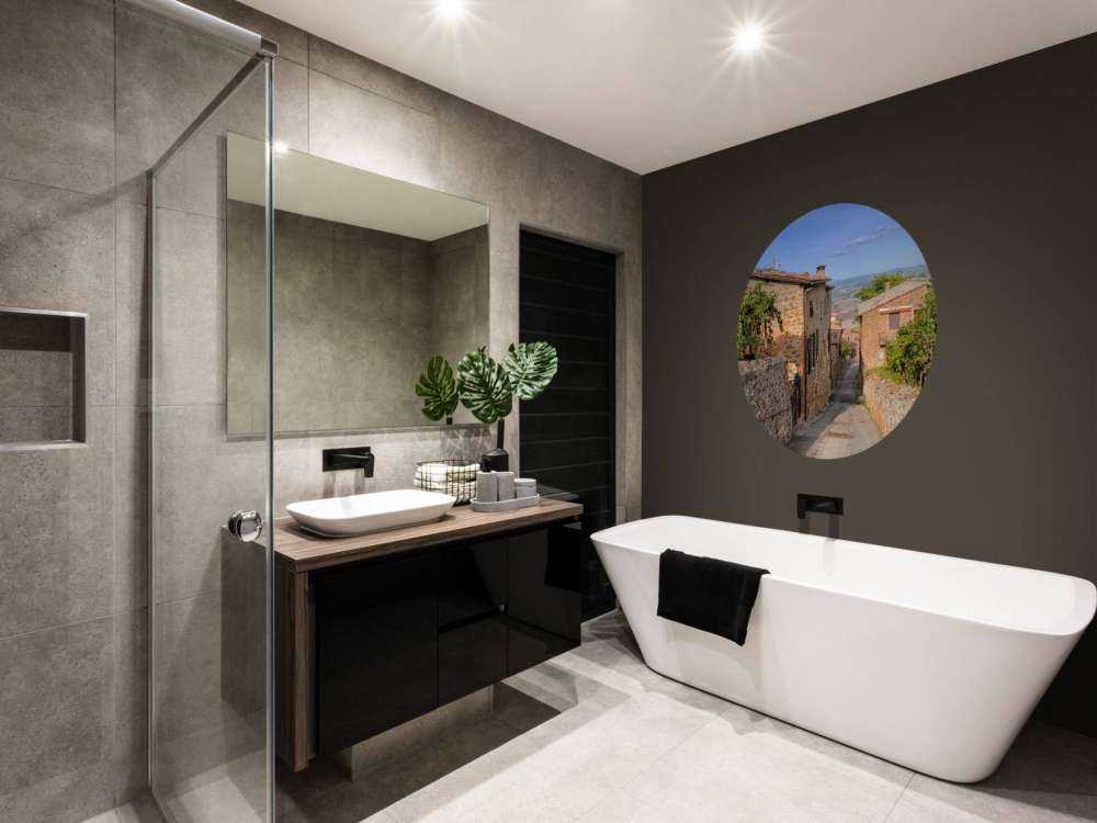 Smal straatje in Italië