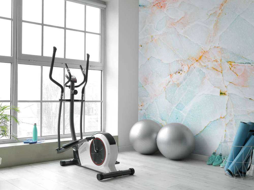 Natuurlijk blauw marmer