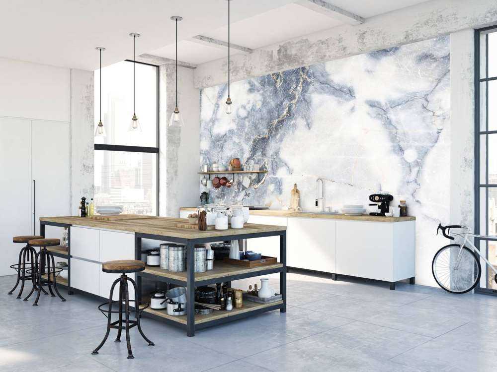 Licht gekleurd marmer