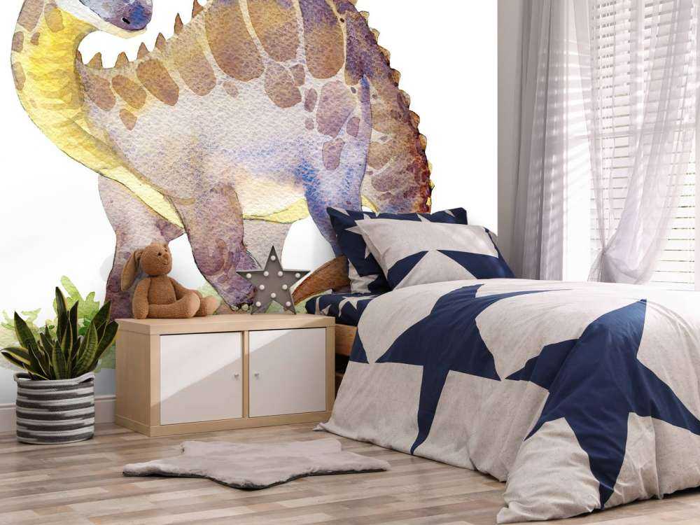 Dinosaurus van waterverf