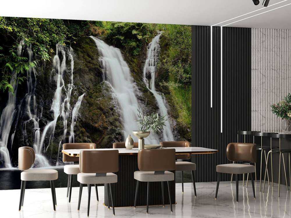 Waterval met 4 stromen