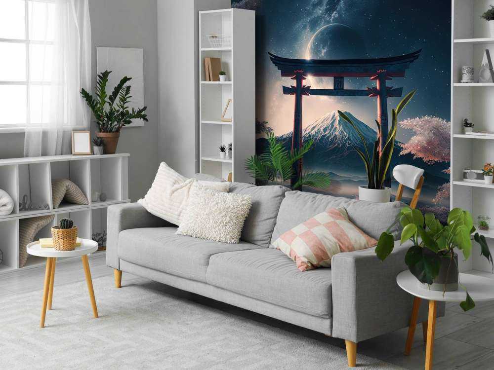 Fuji berg illustratie