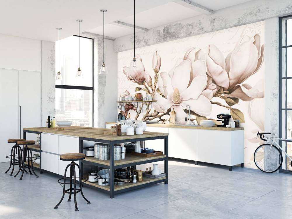 Magnolia spring romance nostalgic flower art