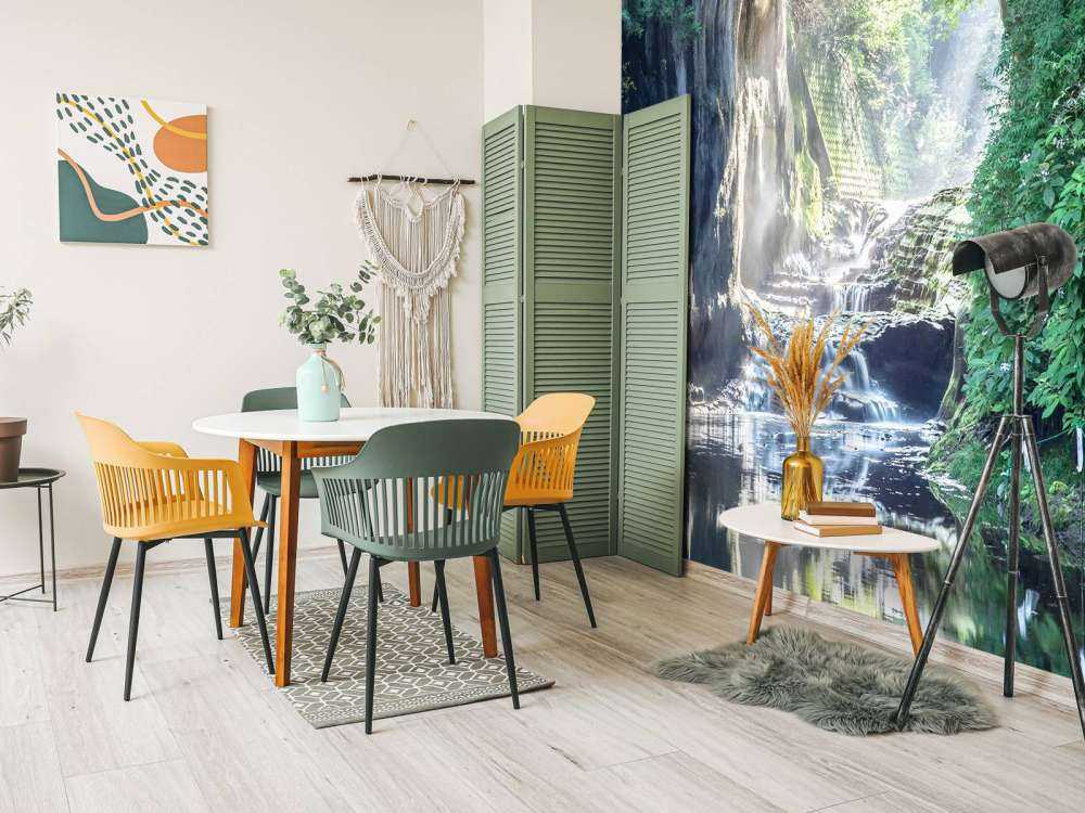 Opening in een regenwoud