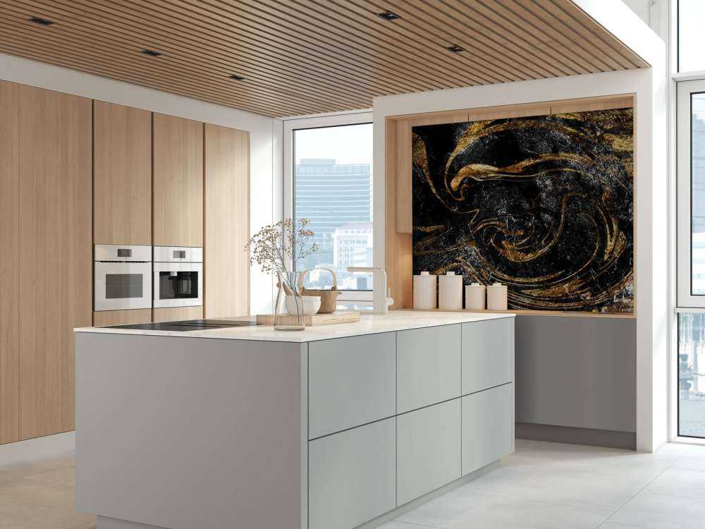 Verfmengsel met gouden verf