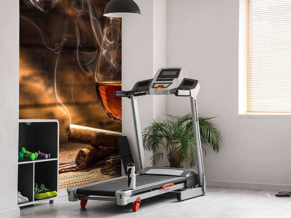 Glas cognac met sigaren