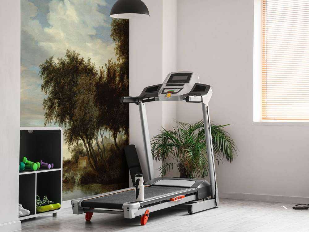 Rivierlandschap met een veerboot