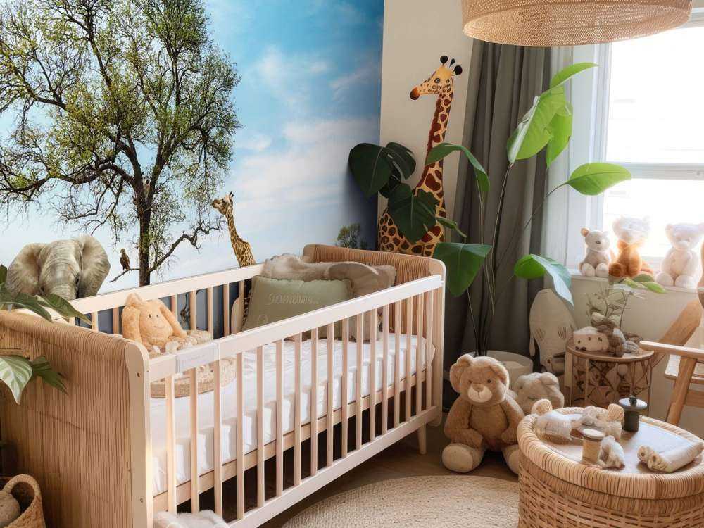 Dieren in een droog landschap