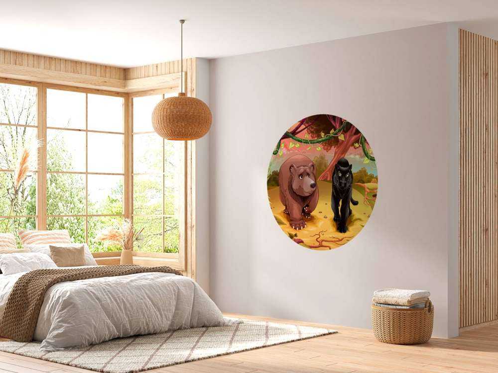 Vriendelijke jungle dieren