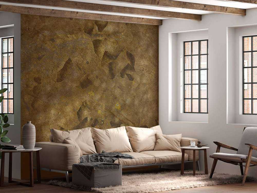 Goudkleurige structuur