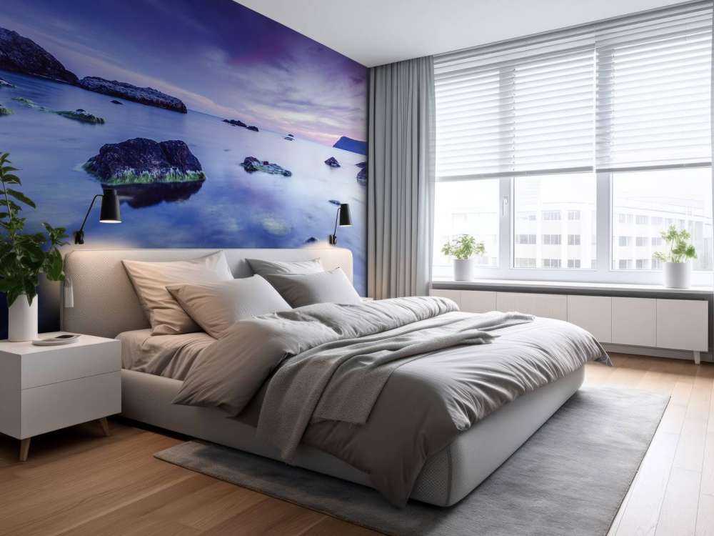 De Zwarte Zee in de avond