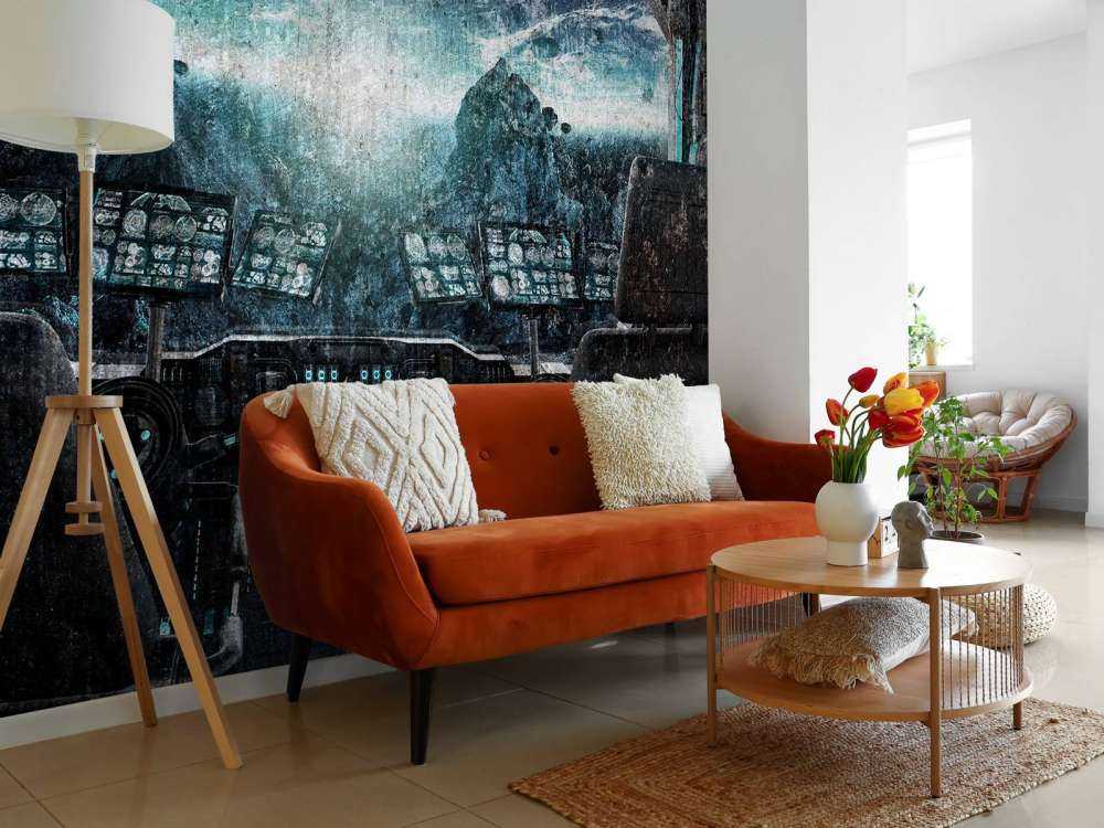 Cockpit van een ruimteschip