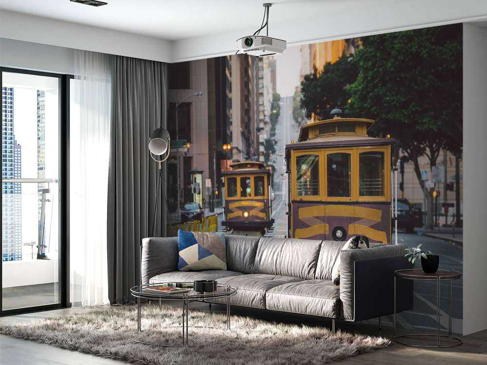 Klassieke trams in San Francisco