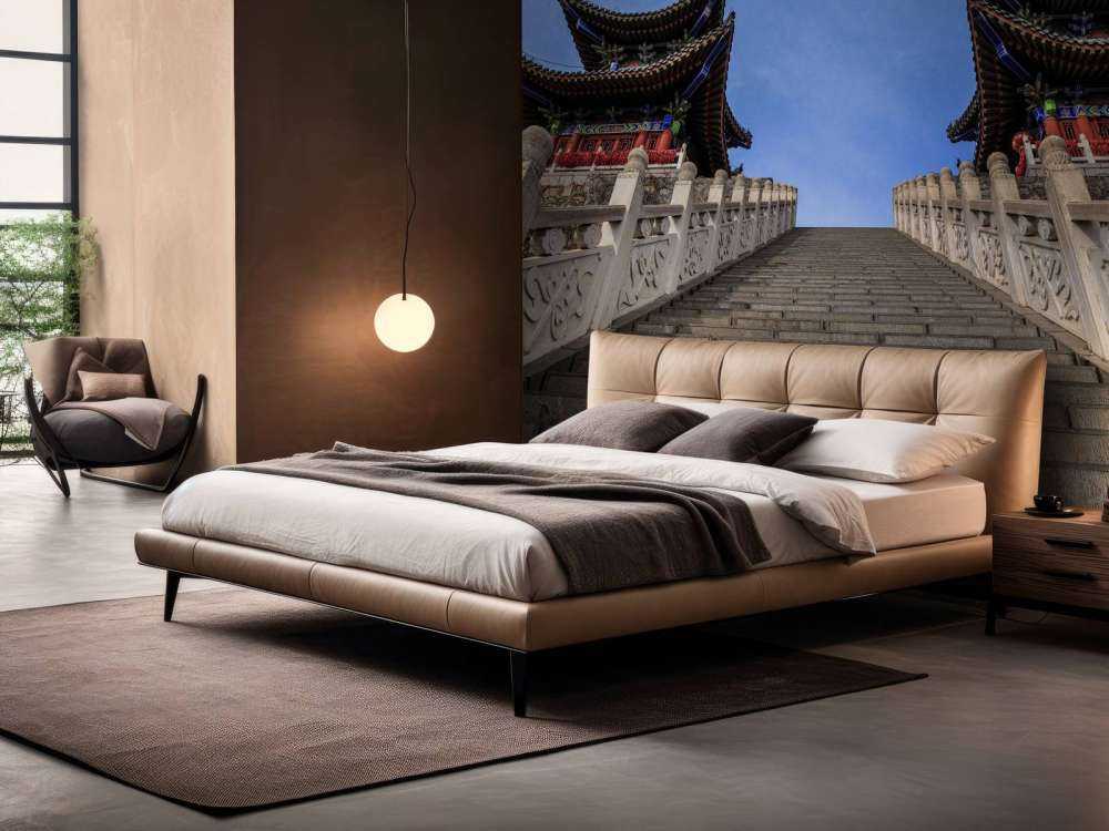 Trap naar Chinese tempel