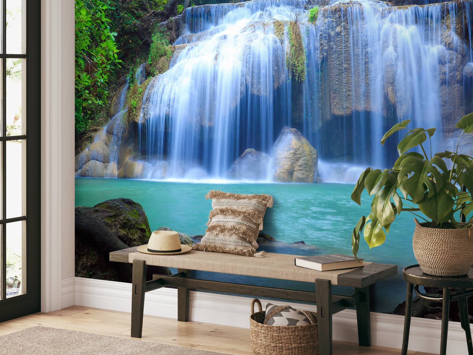 Verbazingwekkende waterval