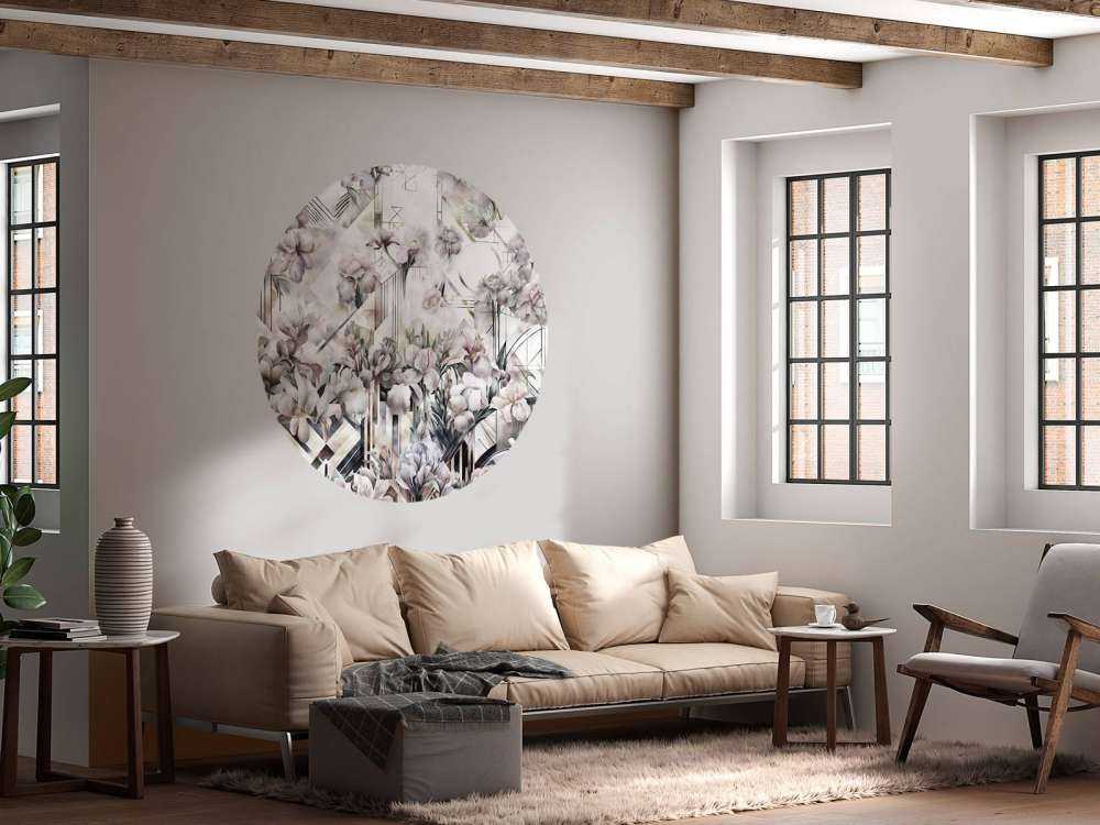 Huge Watercolor Irises Yellow