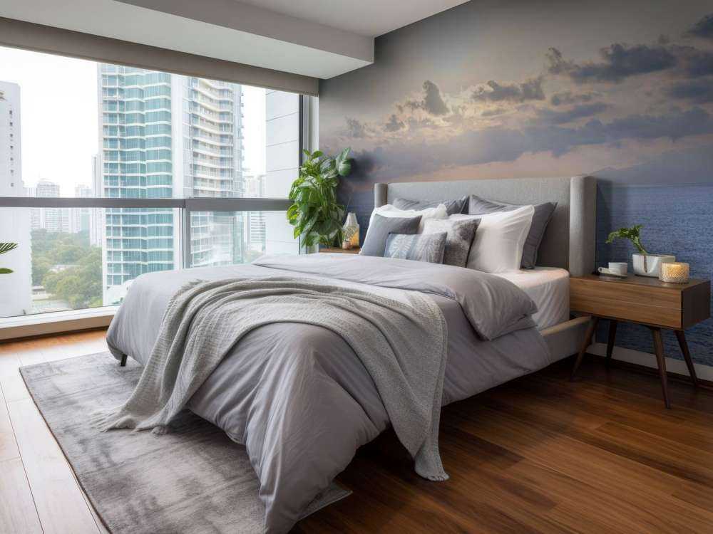 Beautiful sunset sky