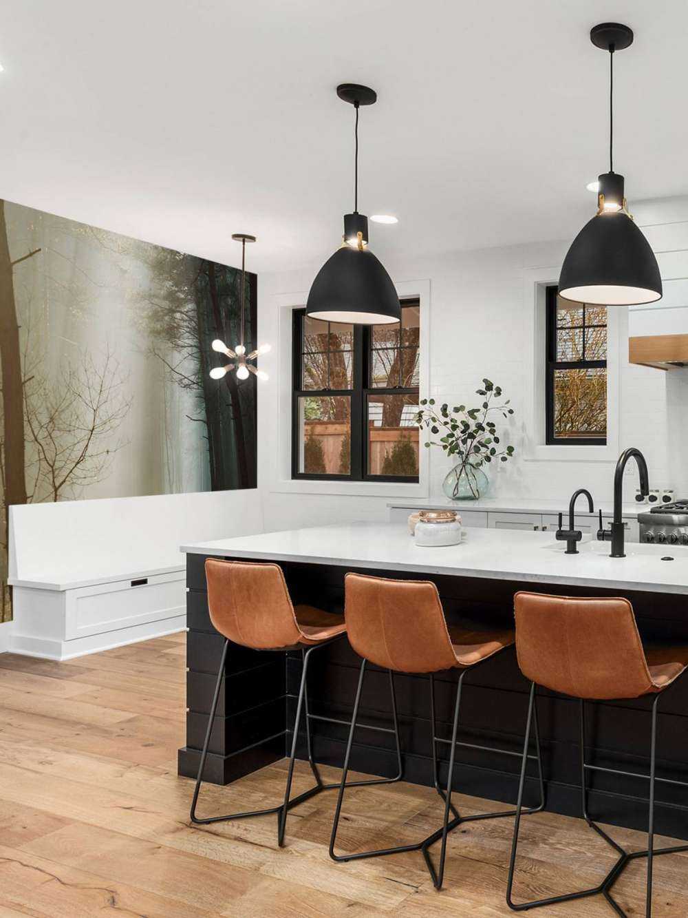 Zonnestralen in een Herfstig Bos