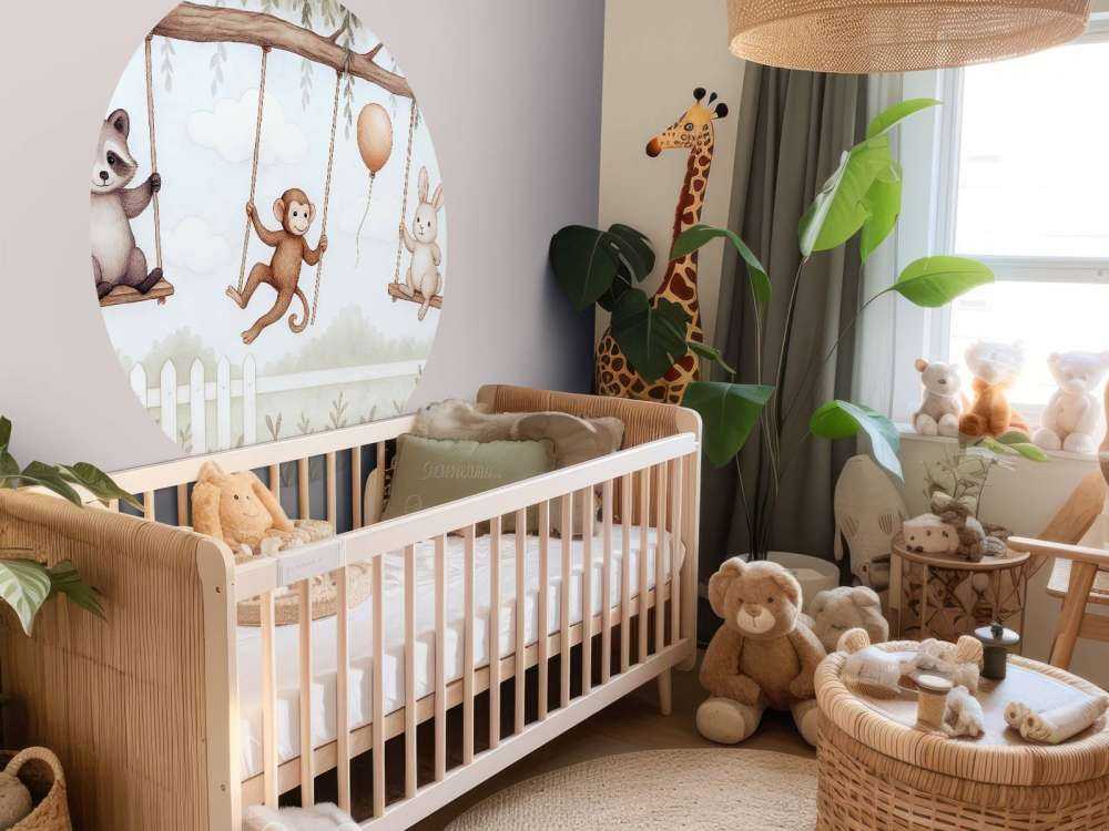 Schommelpret met bosvriendjes