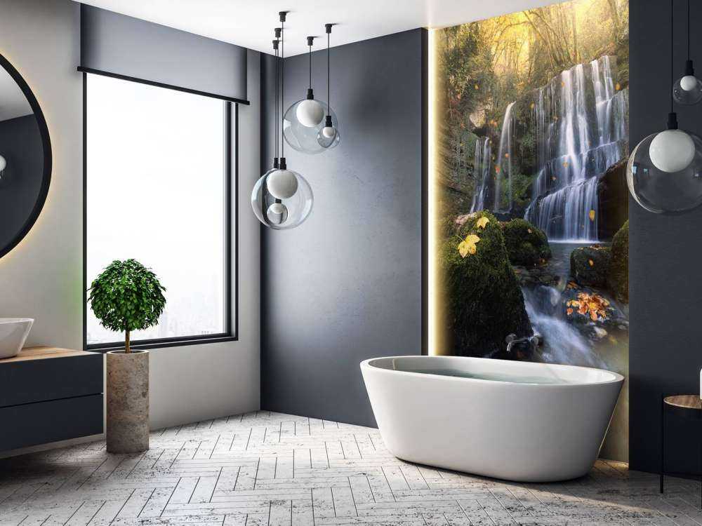 Herfstwaterval in het Woud