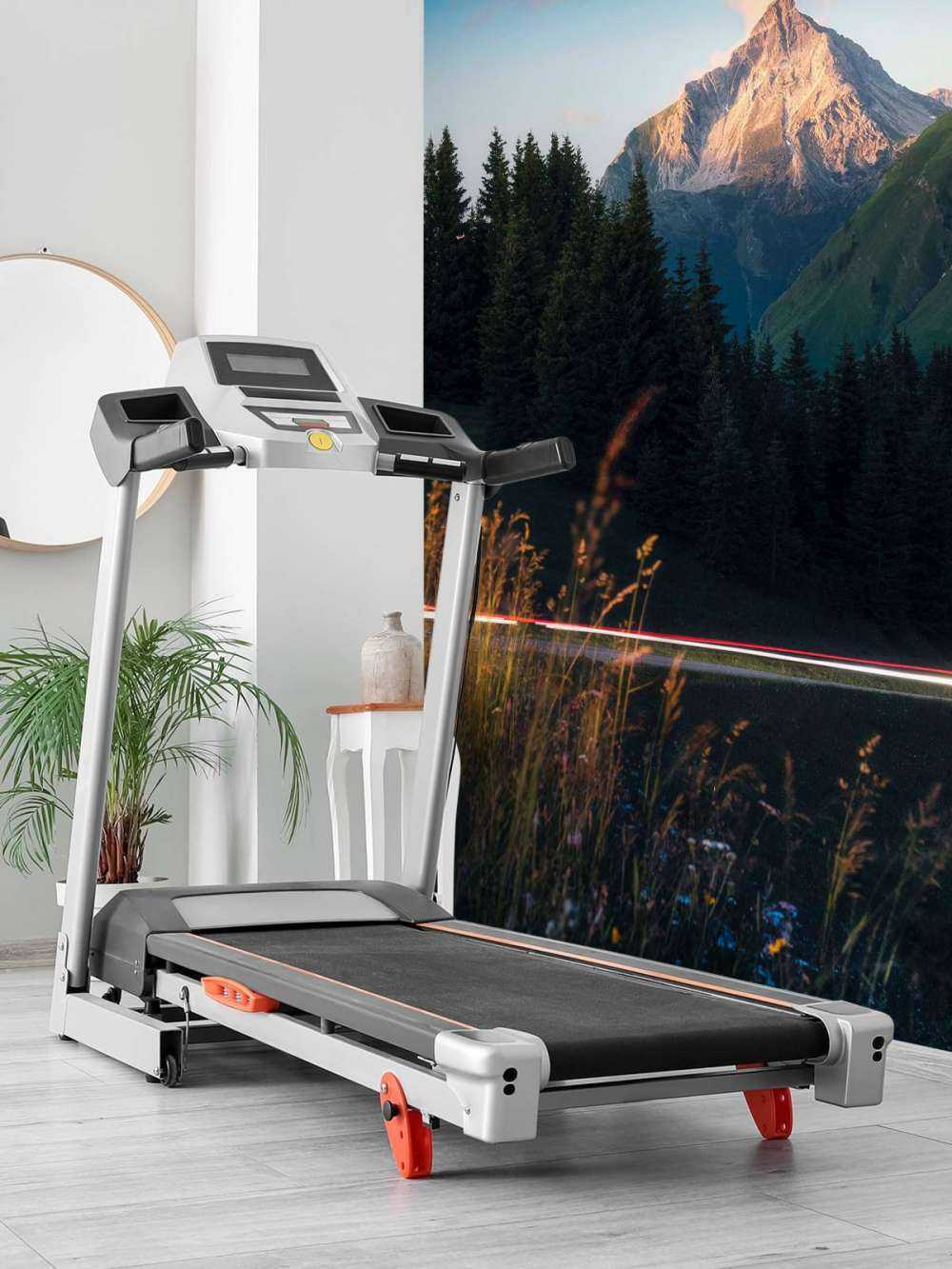 Avondlicht op alpentop met bloemenveld