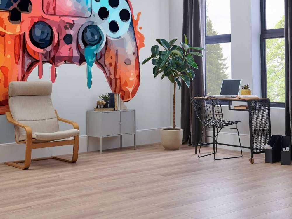 Watercolor Gamer Splash