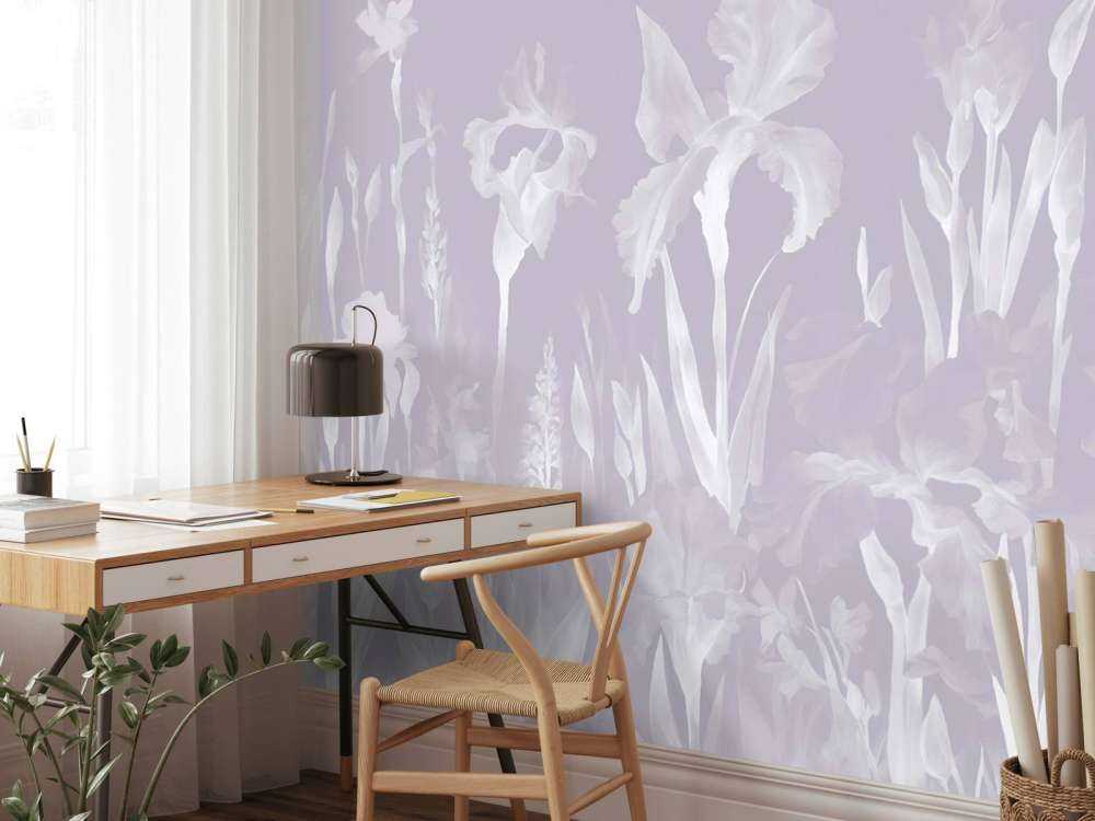 Happy Spring Dusky Purple