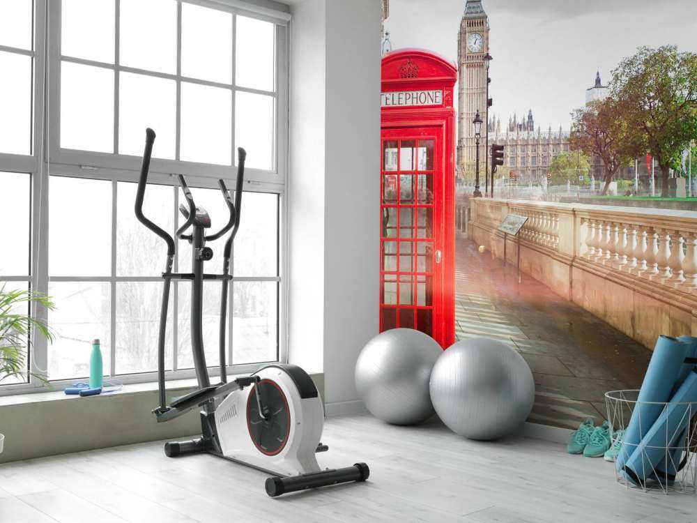 Rode telefoon cabine met de Big Ben op de achtergrond