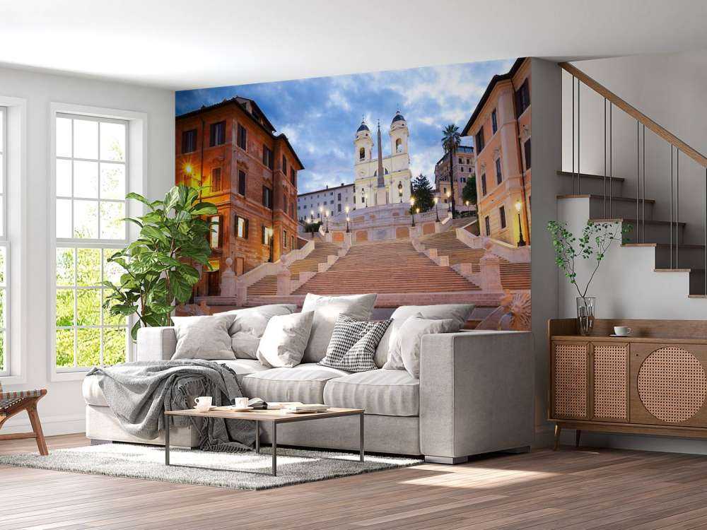 De Spaanse trappen in Rome