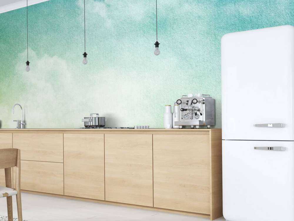 Artistieke zachte wolken en lucht