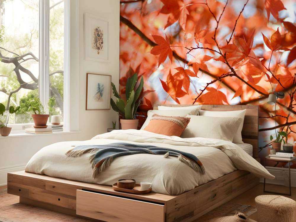 Kleurrijke herfstbladeren