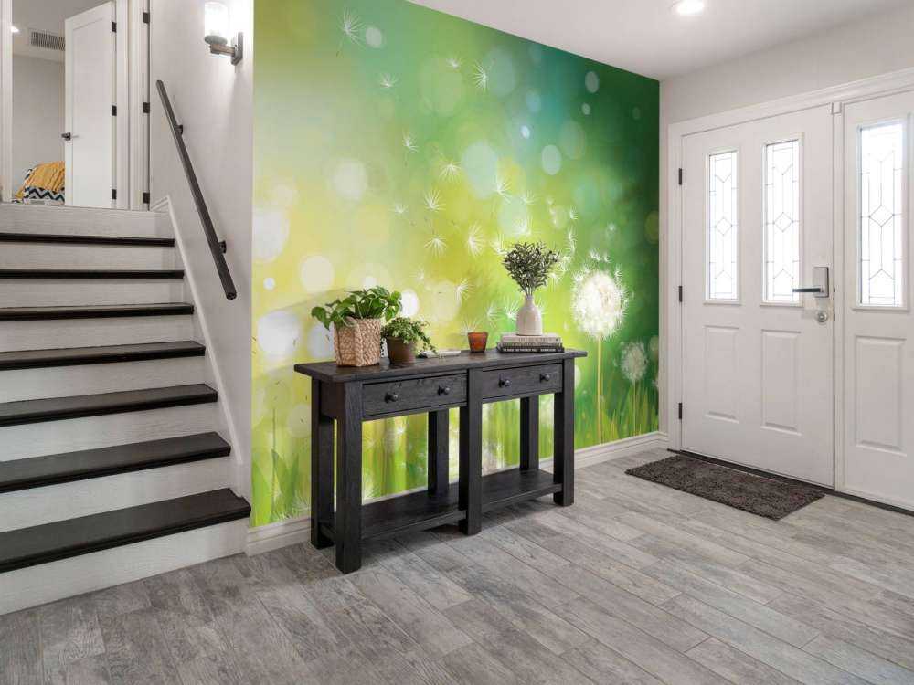 Paardebloemen in de lente