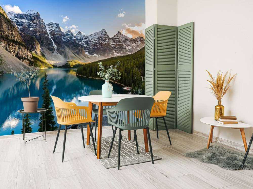 Meer in de Canadian Rockies