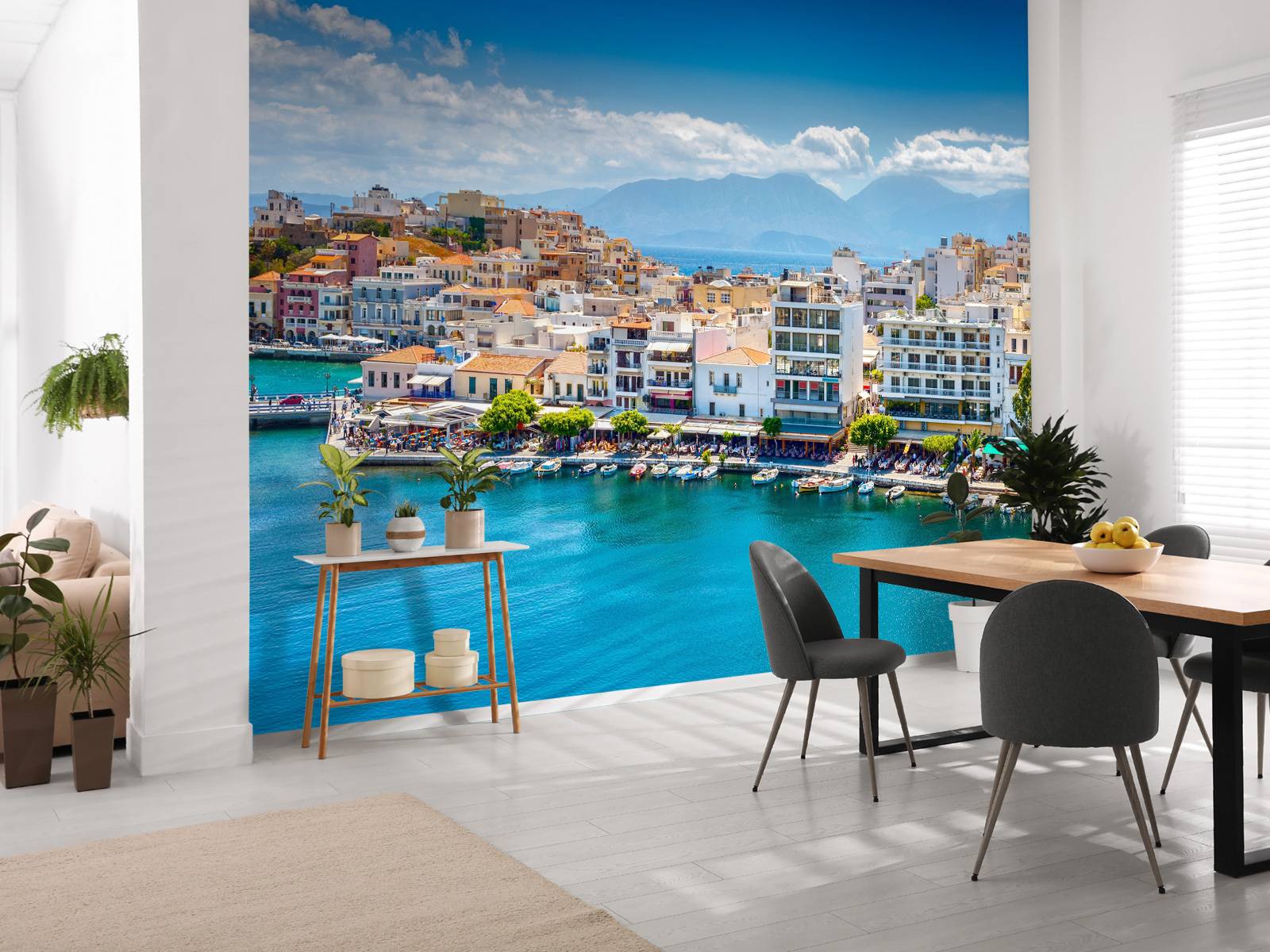 Rustgevende baai op Kreta