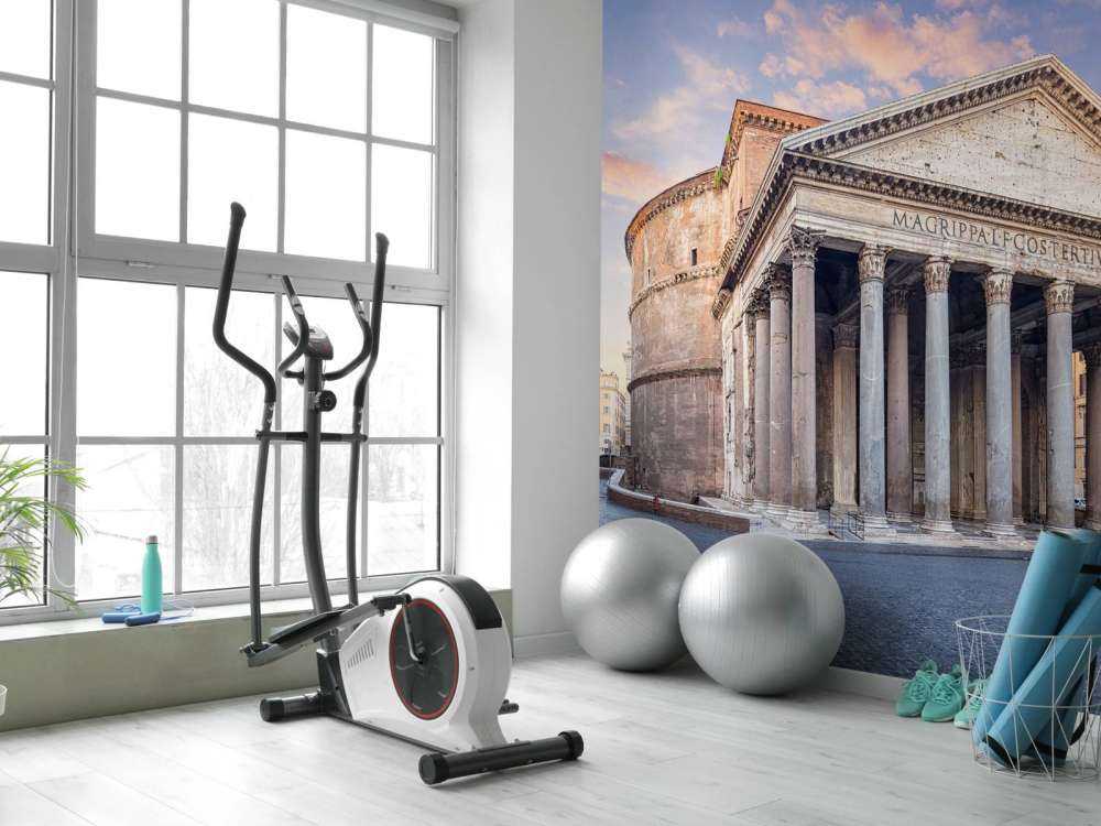 Uitzicht op het Pantheon