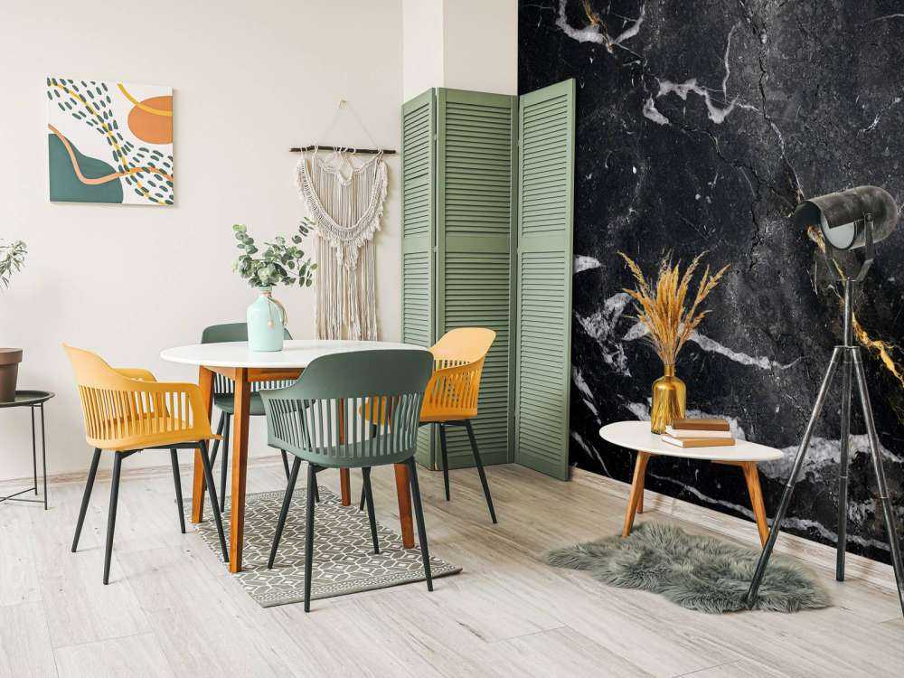 Klassiek donker marmer