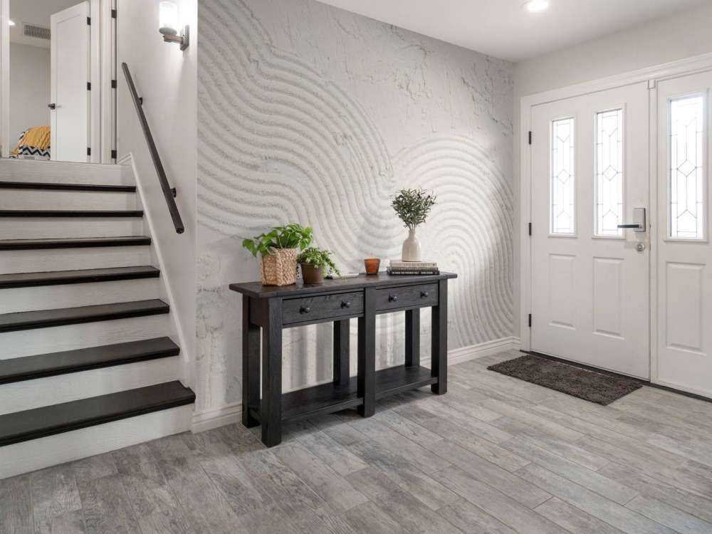 Organische lijnen en structuren in off white