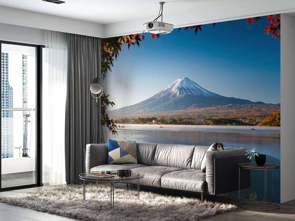 De Fuji berg in de middag