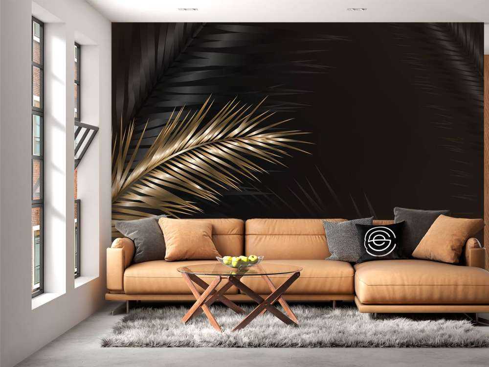 Sierlijke palmbladeren