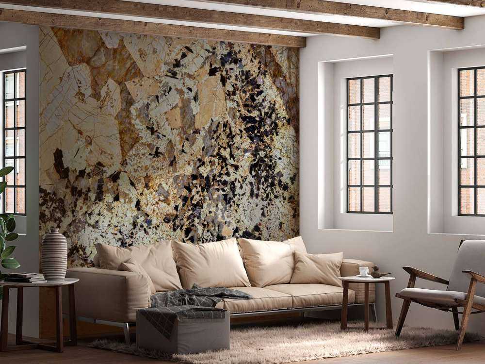 Bruin gekleurd marmer