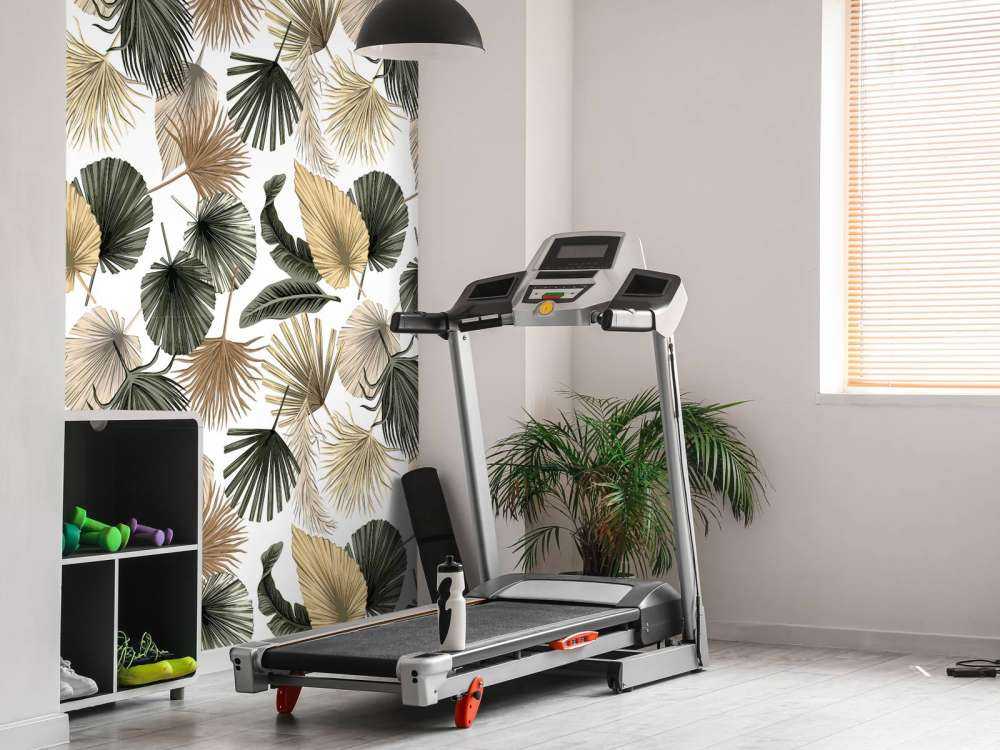 Gedroogde palmbladeren