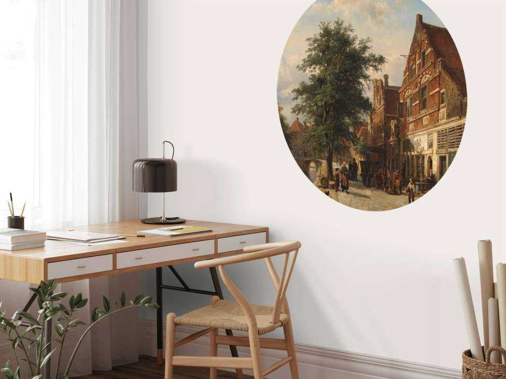 De Zuiderhavendijk in Enkhuizen