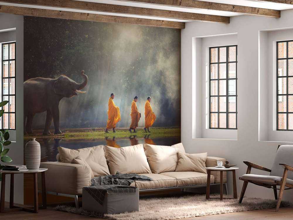 Olifant en boeddhisten